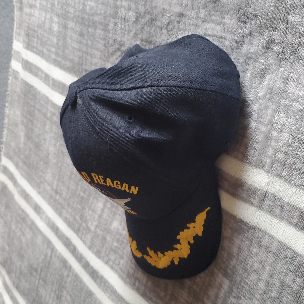 USS Ronald Reagan CVN-76 Navy Cap | Embroidered Military Hat - Picture 4 of 7